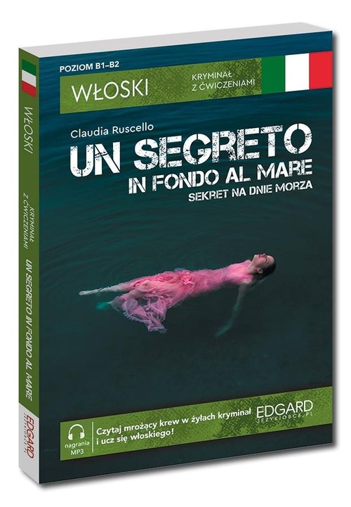 Włoski Kryminał z ćwiczeniami Un segreto in fondo al mare Sekret na dnie morza wyd.2