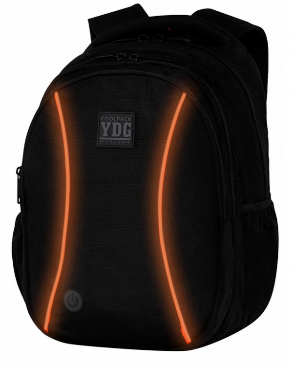 Coolpack - Joy L - Plecak - LED Orange + powerbank 4000 mAh Gratis (B81311)