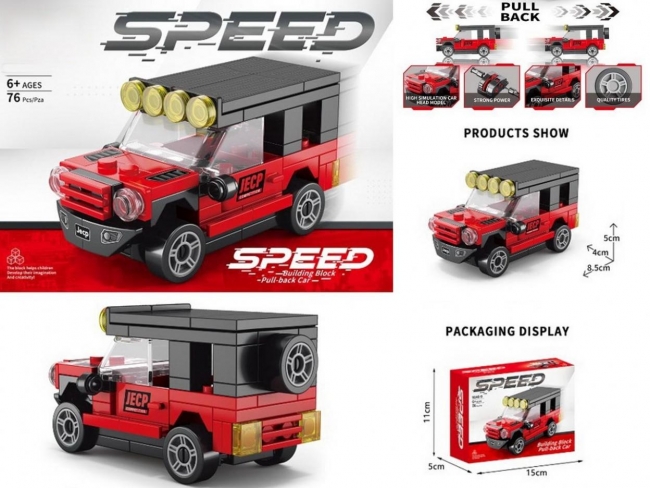 Klocki samochód 76el