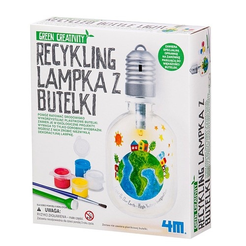 Recykling Lampka z butelki (4581)
