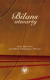 Bilans otwarty Wiersze Klubu Poetów przy Bibliotece Uniwersyteckiej w Warszawie