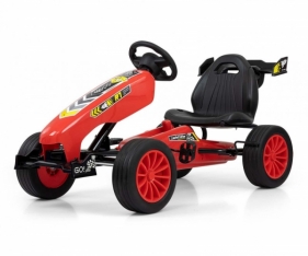 Gokart na pedały Rocket czerwony (4270)