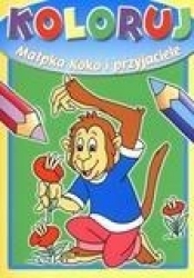 Koloruj. Małpka Koko i przyjaciele - Anna Wiśniewska