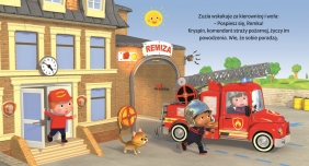 Małe pojazdy. Wóz strażacki Zuzi - Nathalie Bélineau