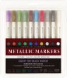 Markery Metaliczne 10 kolorówPeter Pauper Press