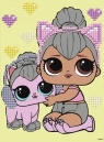 Diamentowa mozaika - LOL Kitty Queen 15x20cm