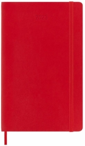 Kalendarz 2023 tyg. 12ML miękka scarlet red