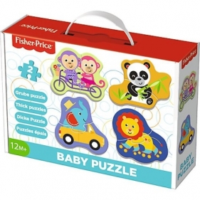 Puzzle Fisher-Price Baby Classic Radosne zwierzątka (36081)
