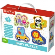 Puzzle Fisher-Price Baby Classic Radosne zwierzątka (36081)