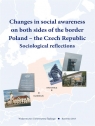 Changes in social awareness on both sides of the.. Urszula Swadźba, Daniel Topinka