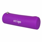 Piórnik SSC061 silikonowy owalny fiolet STRIGO