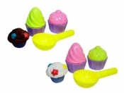 Foremki do piasku-lody mix