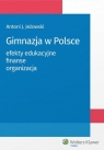 Gimnazja w Polsce Efekty edukacyjne finanse organizacja Jeżowski Antoni