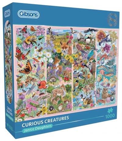<img src='https://webimage.pl/pics/813/3/d5012269063813.jpg' style='height:440px' /> Puzzle 1000 Ciekawe stworzenia 113731