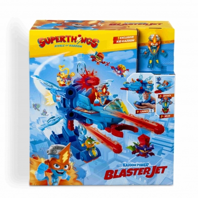 Superthings Blaster Jet Pojazd +akcesoria