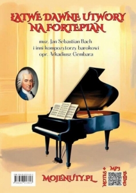 Łatwe dawne utwory na fortepian + MP3 - Opracowanie zbiorowe