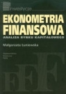 Ekonometria finansowaAnaliza rynku kapitałowego Łuniewska Małgorzata