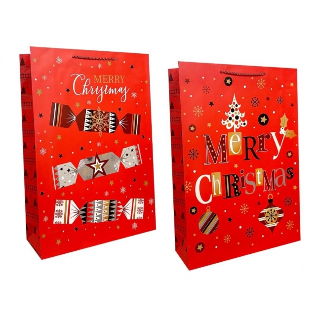 <img src='https://webimage.pl/pics/813/4/d5905868104813.jpg' style='height:440px' /> Torebka prezentowa XL Boże Narodzenie szerokie dno