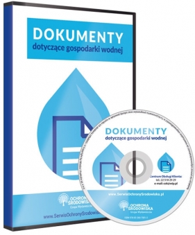 Dokumenty dotyczące gospodarki wodnej - Szewczyk-Cieślik Karolina