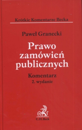 Prawo zamówień publicznych + CD - Granecki Paweł