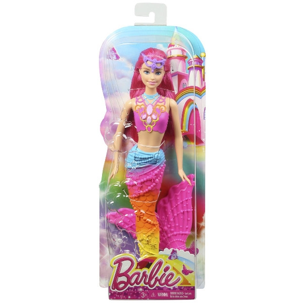 BARBIE Syrenki Rainbow Fashion (DHM45/DHM47)