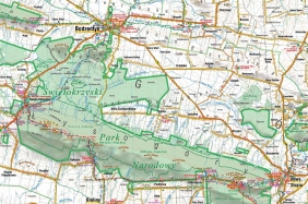 Mapa - Góry Świętokrzyskie 1:60 000 - Opracowanie zbiorowe