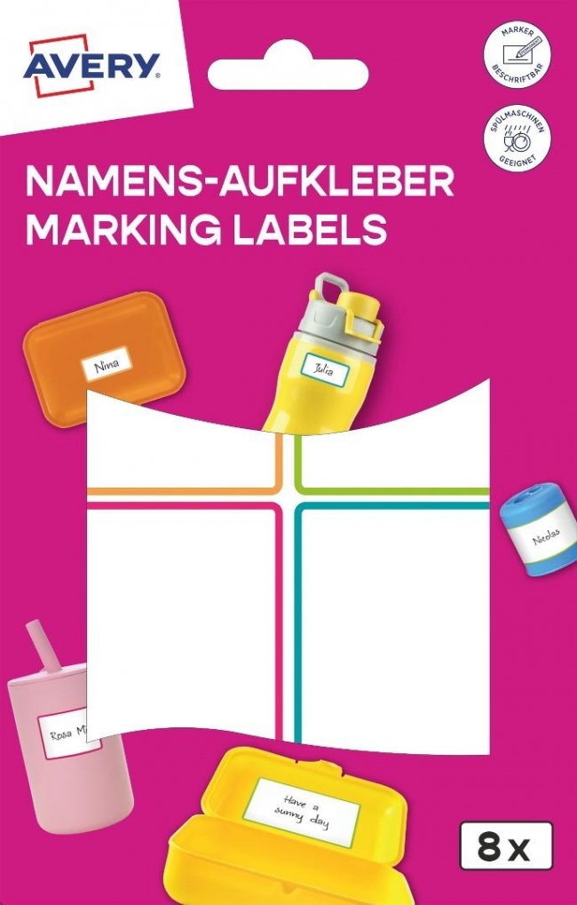 Naklejki do oznaczania - 48x70mm 8 naklejek