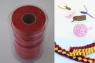 Wstążki filcowe 0,5cm. x 6m kolor czerwony 13 sztuk