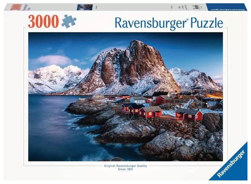 <img src='https://webimage.pl/pics/814/0/d4005556170814.png' style='height:440px' /> Ravensburger, Puzzle 3000: Hamnoy, Lofoty (17081)