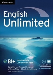 English Unlimited Intermediate Coursebook with e-Portfolio DVD-ROM - Theresa Clement, Alex Tilbury