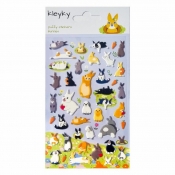 Naklejki wypukłe - Zajączki (21814)