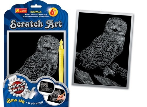 Scratch Art Sowa