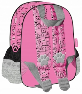 Plecak przedszkolny, My Little Friend Pink Dog