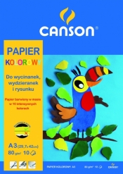 Papier kolorowy A3/10ark. 80g (400075203)