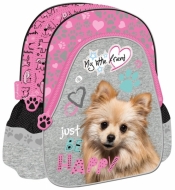 Plecak przedszkolny, My Little Friend Pink Dog