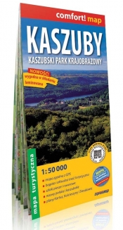 Kaszuby mapa turystyczna 1:50 000