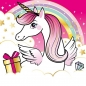 Karnet pop-up - Unicorn