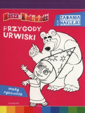 Masza i Niedźwiedź Przygody urwiski Mały rysownik