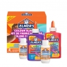Elmer's zestaw do Slime kolorowego, w zestawie do Slime zmywalny kolorowy klej PVA, aktywator Slime Magiczny Płyn - 4 elementy (2109506)