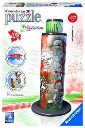 Puzzle 3D Pisa Wieża Flag Edition (125814)