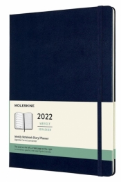 Kalendarz 2022 tygodniowy 12XL tw. sapphire blue