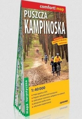 Comfort!map Puszcza Kampinoska 1:40 000 lam. - Opracowanie zbiorowe
