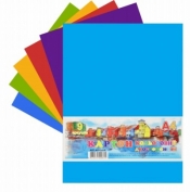 Karton Kraft A4 kolorowy dwustronny 9 arkuszy 200g/m2