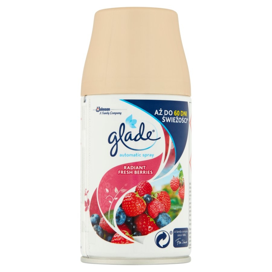 Glade Radiant Fresh Berries Zapas do odświeżacza powietrza 269 ml