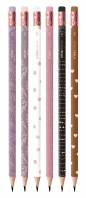 Interdruk, Ołówek z gumką Rose Gold, 1 szt