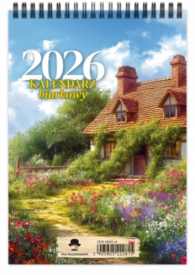 Kalendarz 2026 tygodniowy - Pionowy A5, 1 szt.