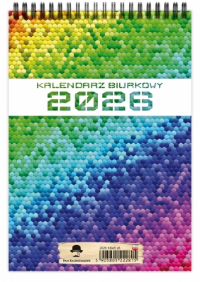 Kalendarz 2026 tygodniowy - Pionowy A5, 1 szt.
