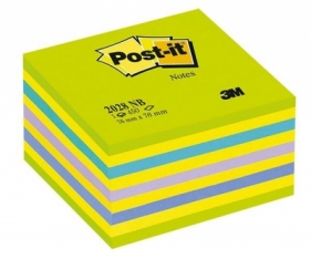 Notes samoprzylepny Post-It niebiesko-zielony 450 k. 7,6 x 7,6 cm (3M-FT510093253)