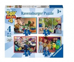 Puzzle dla dzieci 2D 4w1: Toy Story 5 12/16/20/24 el.