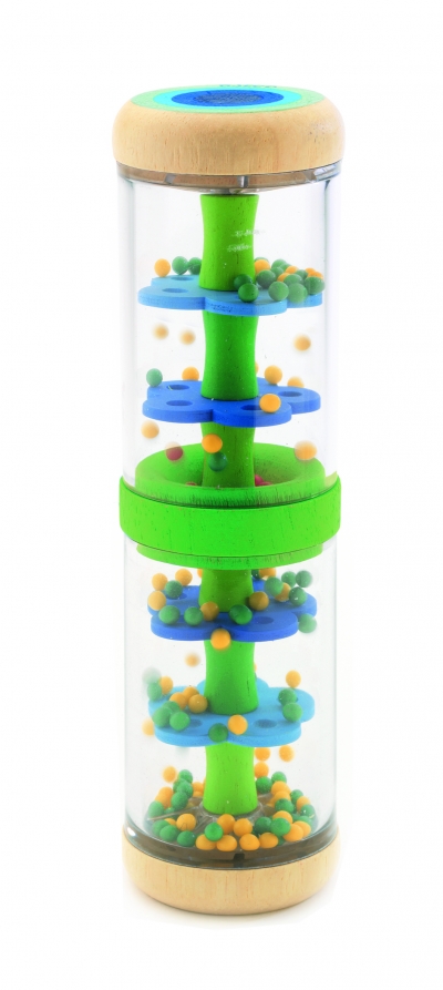 SHAKER zielony  z kulkami (DJ06381)